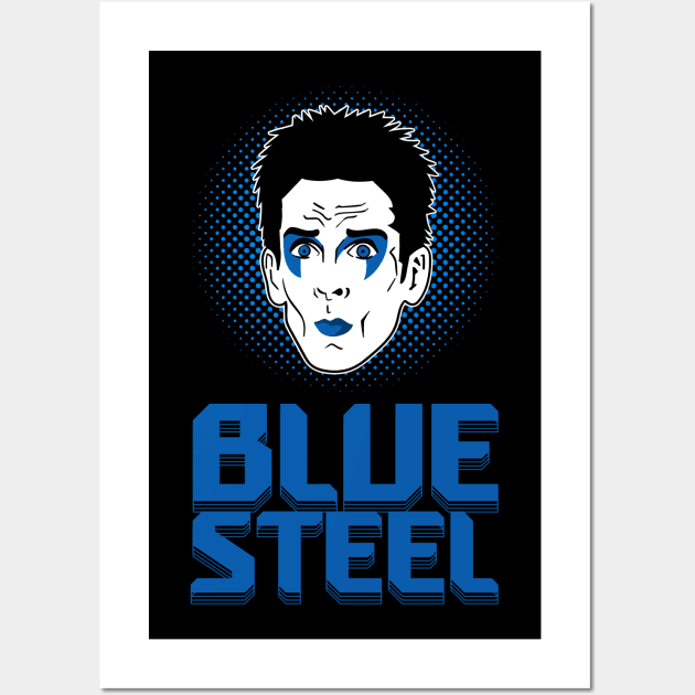 The Blue Steel Look Wall Art by Meta Cortex